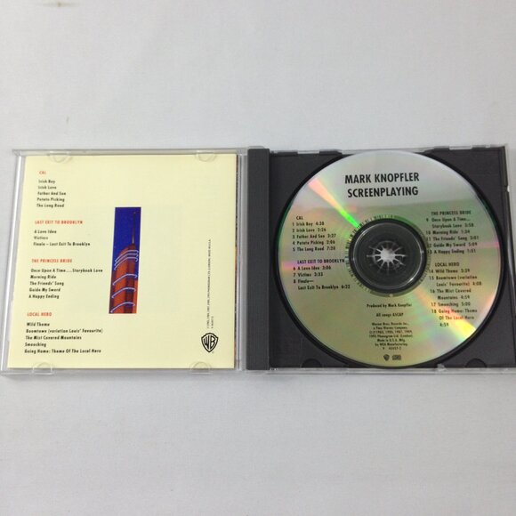 Mark Knopfler - Screenplaying - 1993 - Film Music - CD - Used - Picture 3 of 3